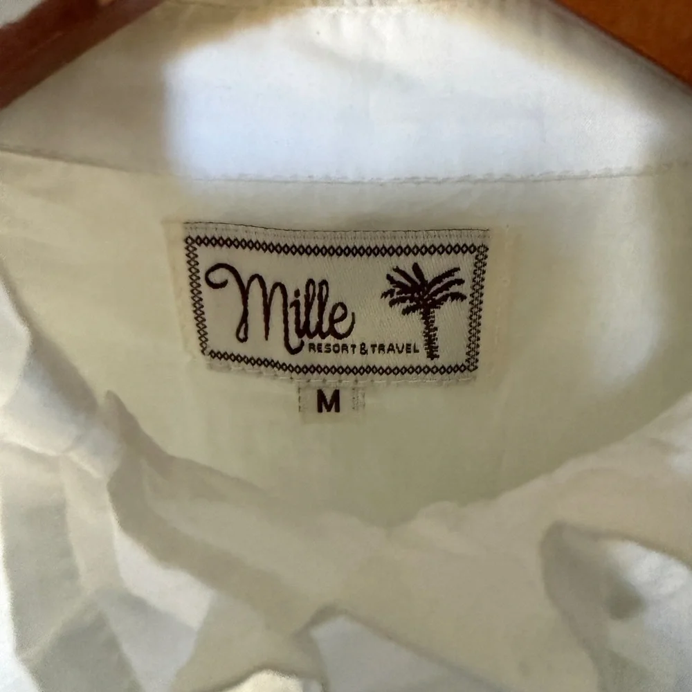 Mille Vanessa Cotton Ruffle Blouse - Picture 3 of 3